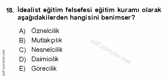Soru 18