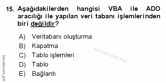 Soru 15