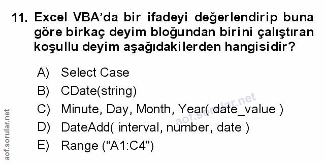 Soru 11