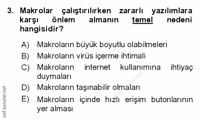 Soru 3