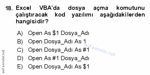 Soru 18