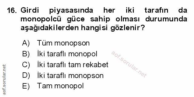 Soru 16