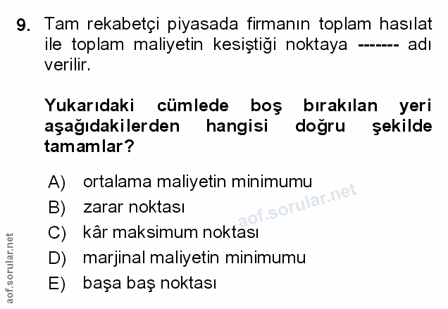Soru 9