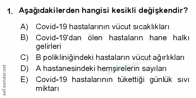 Soru 1