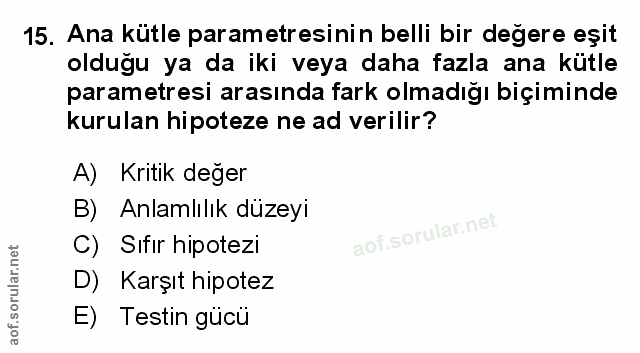 Soru 15