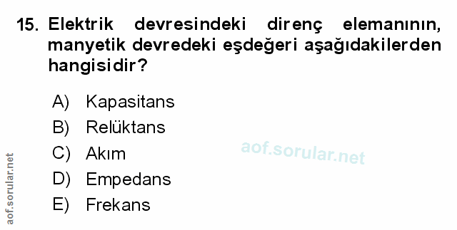 Soru 15