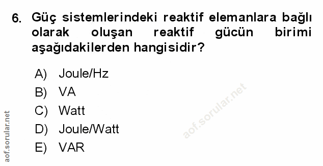 Soru 6