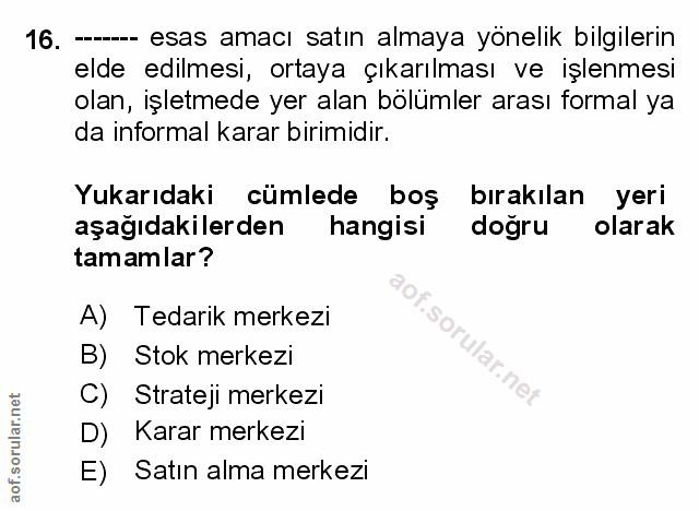 Soru 16