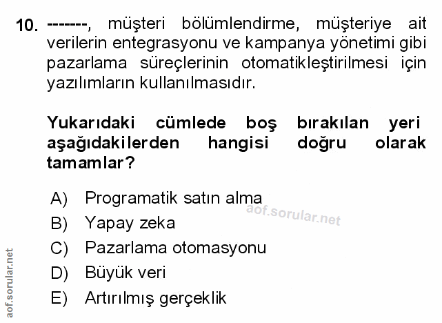 Soru 10