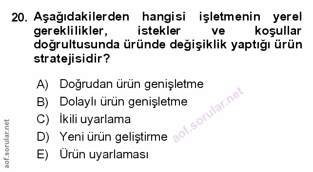 Soru 20