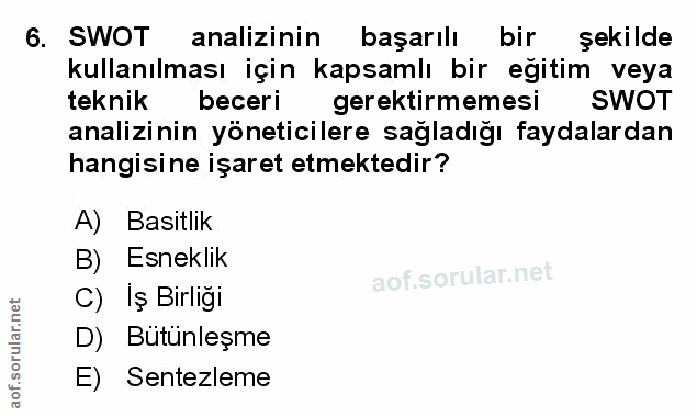 Soru 6