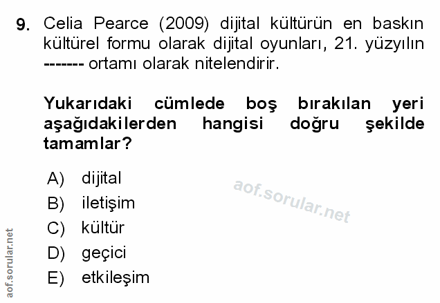 Soru 9