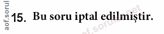 Soru 15