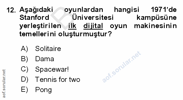 Soru 12