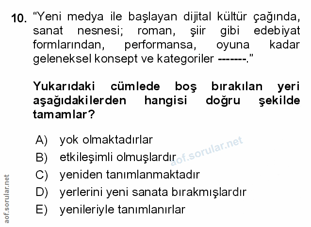 Soru 10