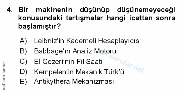 Soru 4