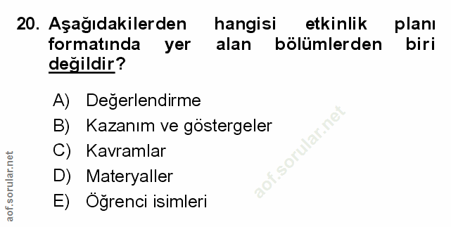 Soru 20