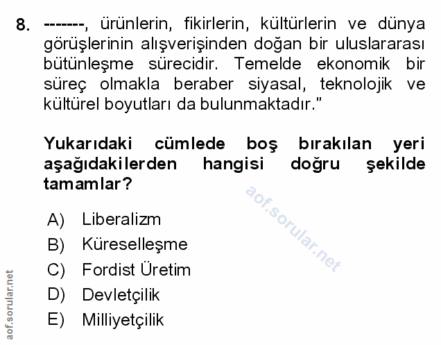 Soru 8