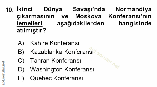 Soru 10