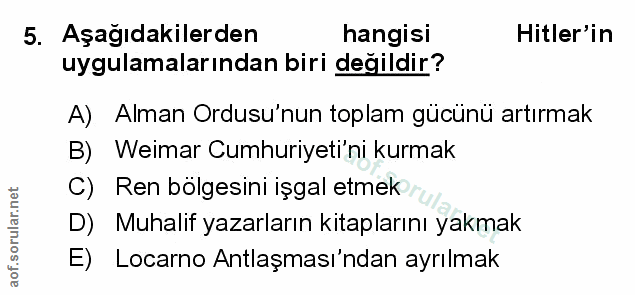 Soru 5