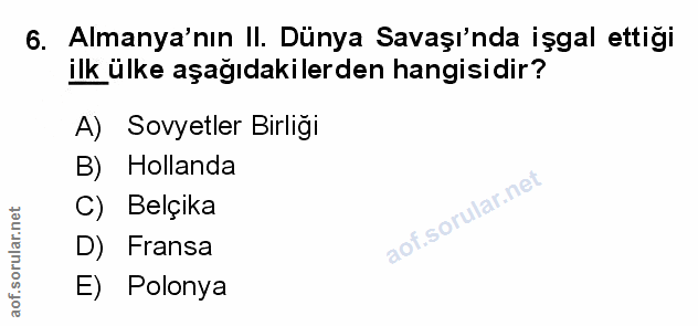 Soru 6