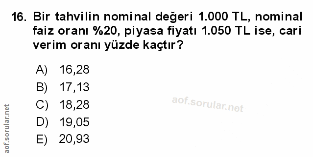 Soru 16