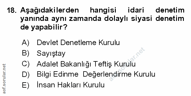 Soru 18