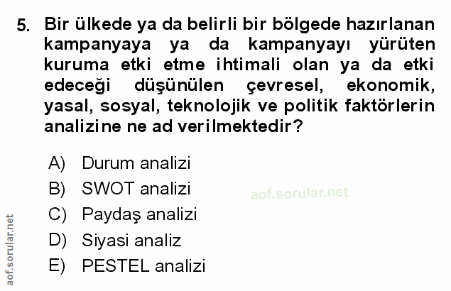 Soru 5