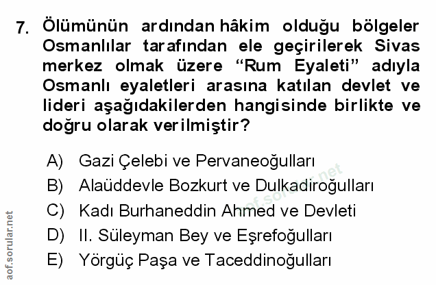 Soru 7