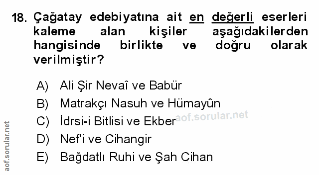 Soru 18