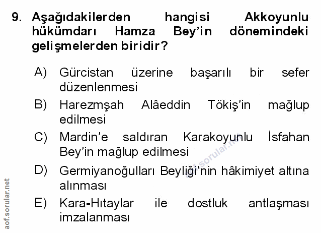 Soru 9