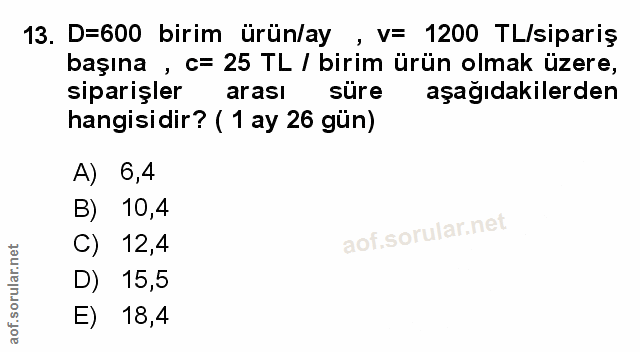 Soru 13