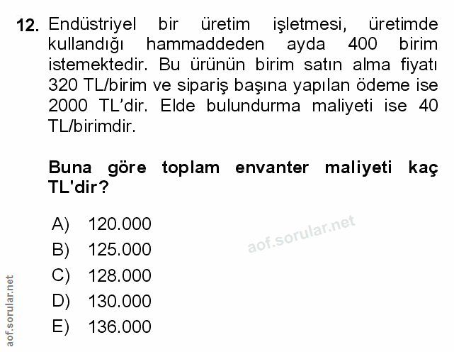 Soru 12