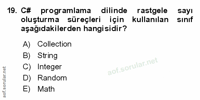 Soru 19