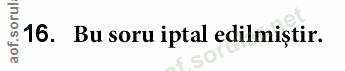 Soru 16