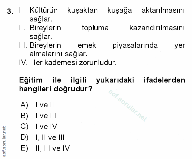 Soru 3