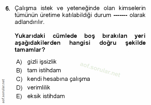 Soru 6