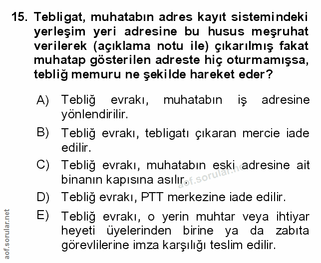Soru 15