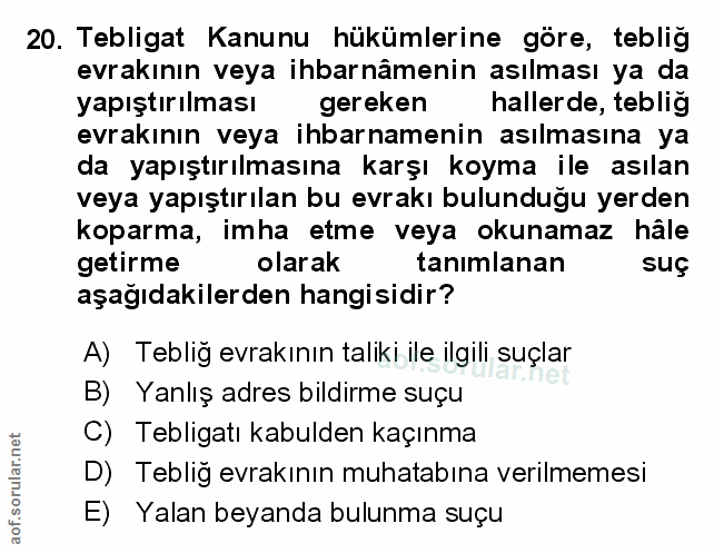 Soru 20