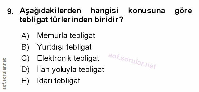 Soru 9