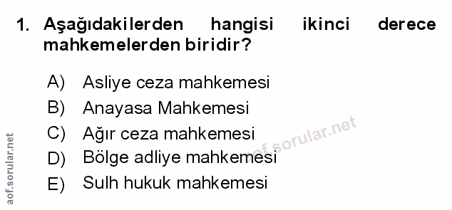 Soru 1