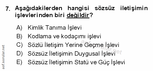 Soru 7