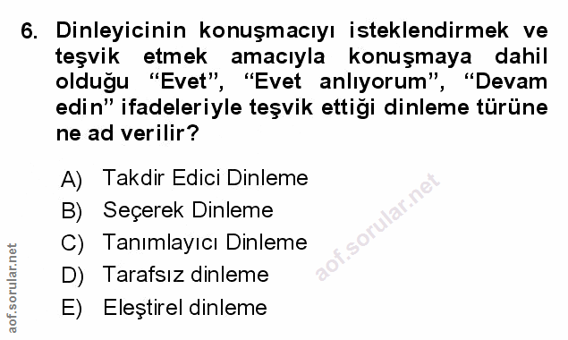 Soru 6