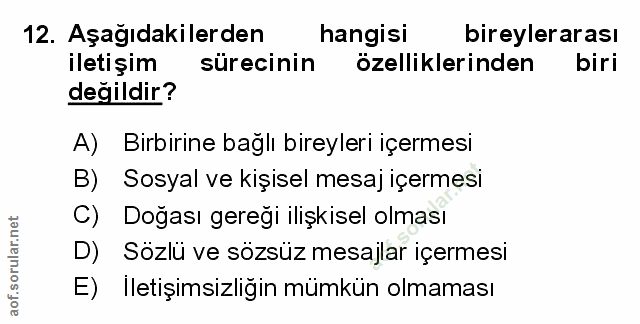 Soru 12