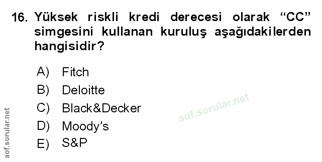 Soru 16