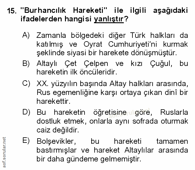 Soru 15