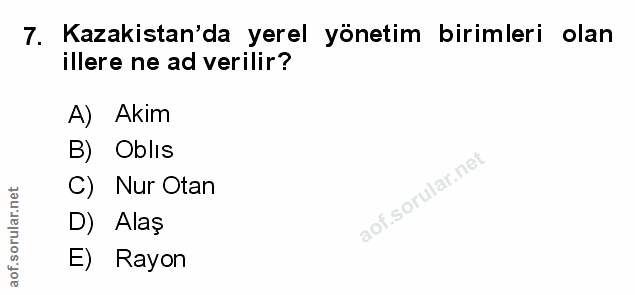 Soru 7