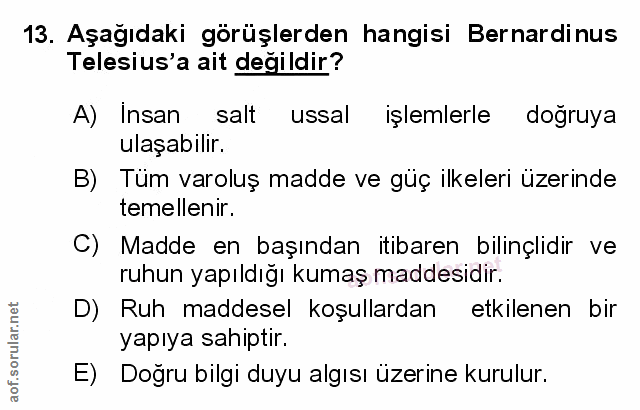 Soru 13