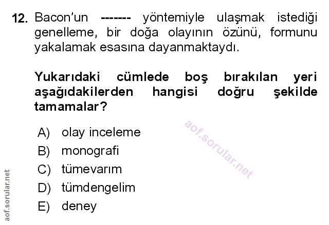Soru 12