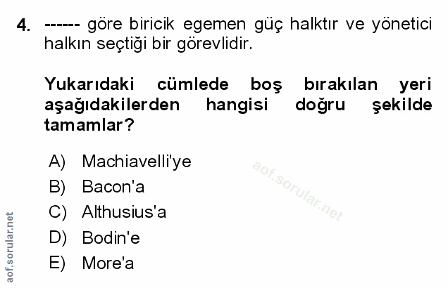 Soru 4
